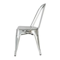 Bolero Bistro Stühle aus verzinktem Stahl (4 Stück)