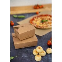 Vegware No.5 Kompostierbare Speisenbox aus Pappe 1L (150 Stück)