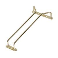 Gläserschiene Messing 25,5cm 2