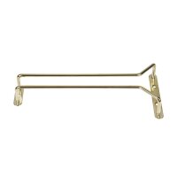 Gläserschiene Messing 25,5cm 3