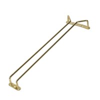 Gläserschiene Messing 41cm 2