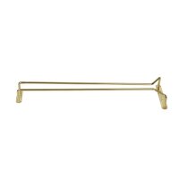 Gläserschiene Messing 41cm 3