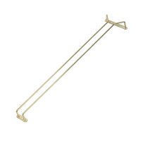 Gläserschiene Messing 61cm 2
