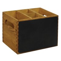 Olympia Besteckbehälter Holz mit Ta gallery