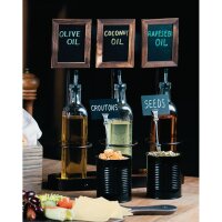 Olympia Olivenöl- und Essigflaschen 25cl (6 Stück)