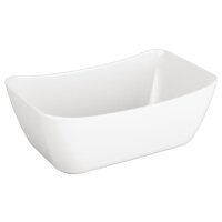 Olympia Kristallon Curve Schale weiß GN1/4