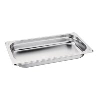 Vogue Edelstahl 1/3 Gastronorm-Behälter 40mm
