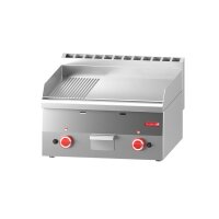 Gastro M 600 Gasgrillplatte 60/60FTRG 2/3 Glatt und 1/3 Geri