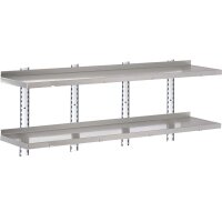 Gastro M Edelstahlboden ohne Halterungen 180cm breit