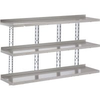Gastro M Edelstahlboden ohne Halterungen 200cm breit