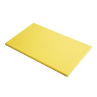 Gastro M HDPE Schneidebrett gelb gallery