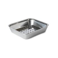 Gastro M Auslageschale aus Edelstahl 5,5(H) x 24,4(B) x...