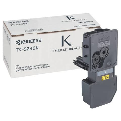 Original Kyocera Toner-Kit schwarz (02R70NL0,1T02R70NL0,2R70NL0,TK-5240K)
