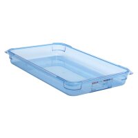 Araven ABS Lebensmittelbeh&auml;lter Blau GN 1/1 65mm