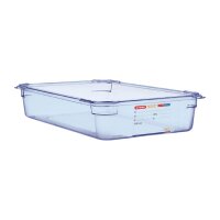 Araven GN1/1 Lebensmittelbeh&auml;lter blau 100mm