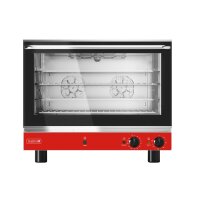 Gastro M Elektrischer Konvektionsofen Bäckerei mit Luftbefeuchter 4 Roste 400V