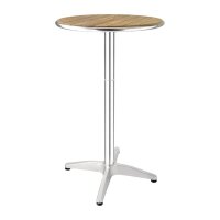 Bolero runder Stehtisch Eschenholz 1 Bein 60cm