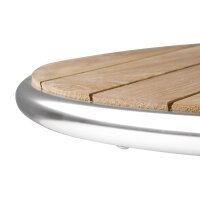 Bolero runder Stehtisch Eschenholz 1 Bein 60cm 2