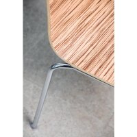 Bolero Esszimmerstühle Buchenfurnier Zebrano 2