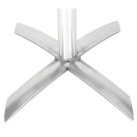 Bolero runder klappbarer Stehtisch Edelstahl 60cm 2