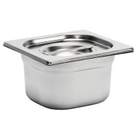 Gastro M Edelstahl GN-Behälter 10cm GN1/6