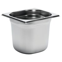 Gastro M Edelstahl GN-Behälter 15cm GN1/6