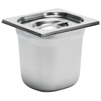 Gastro M Edelstahl GN-Behälter 20cm GN1/6