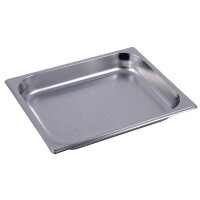 Gastro M Edelstahl GN-Behälter 65mm GN1/2 gelocht