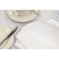Mitre Essentials Occasions runde Tischdecke weiß 305cm