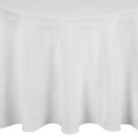 Mitre Essentials Occasions runde Tischdecke weiß 280cm