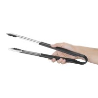 Hygiplas farbkodierte Servierzange schwarz 40,5cm 2