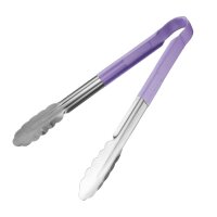 Hygiplas farbkodierte Servierzange violett 30cm 1