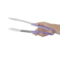 Hygiplas farbkodierte Servierzange violett 30cm 2