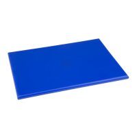 Hygiplas HDPE kleines Schneidebrett blau 300x 225x12mm 1