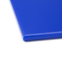 Hygiplas HDPE kleines Schneidebrett blau 300x 225x12mm 3