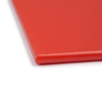 Hygiplas HDPE kleines Schneidebrett rot 300x 225x12mm 2