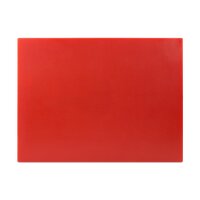 Hygiplas LDPE Schneidebrett rot 60x45x1cm 2