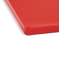 Hygiplas LDPE extra dickes Schneidebrett rot 60x45x2cm 3