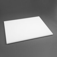 Hygiplas Dicke Niederdichte Weißes Schneidebrett Gro&s