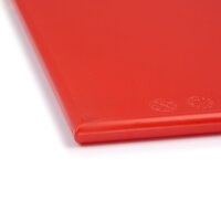 Hygiplas standard Schneidebrett mit hoher Dichte rot 3