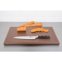 Hygiplas extra dickes Schneidebrett mit hoher Dichte braun 2