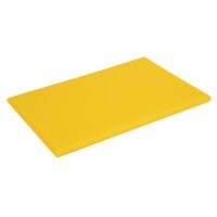 Hygiplas extra dickes Schneidebrett mit hoher Dichte gelb 2