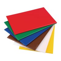 Hygiplas LDPE Schneidebrett braun 45x30x1cm 1