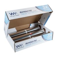 Wrapmaster Aluminiumfolie 30cm (3 Stück)