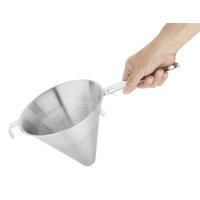 Vogue Spitzsieb Edelstahl 18cm 3