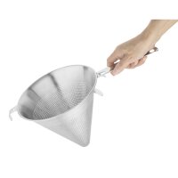 Vogue Spitzsieb Edelstahl 21cm 3