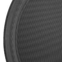 Olympia Kristallon Fiberglas Runde Rutschfeste Tablett Schwa