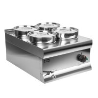 Lincat Silverlink 600 Bain-Marie BS4W 4x 4,5L 2