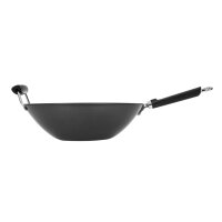 Antihaftbeschichteter Wok mit flachem Boden 35,5cm