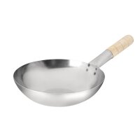 Vogue Wok Stahl 25cm